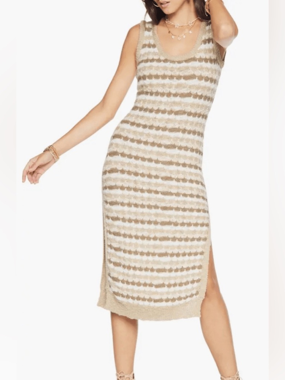 NWT Ramy Brook Nori Knit Midi Dress Medium